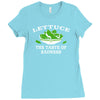 lettuce, the taste of sadness Ladies Fitted T-Shirt