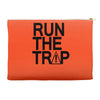 run the trap mens trap music t shirt dope swag hipster flosstradamus t Accessory Pouches