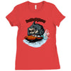 playful, masculine Ladies Fitted T-Shirt