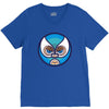 lucha libre   blue V-Neck Tee
