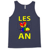 gay pride parade lgbt lesbian gay bi trans queer pan light Tank Top