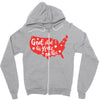God Shed His Grace On Thee Zipper Hoodie