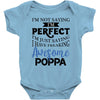awesome poppa Baby Bodysuit
