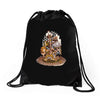 cat&rsquo;s menagerie Drawstring Bags