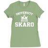 university of skaro Ladies Fitted T-Shirt