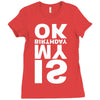 is my birthday ok Ladies Fitted T-Shirt
