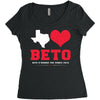 Texas Loves Beto Women's Triblend Scoop T-shirt