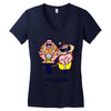 friends (2) Women's V-Neck T-Shirt