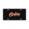 crime License Plate