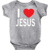 i love jesus Baby Onesie
