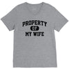 property of my wife V-Neck Tee