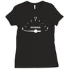 low patience warning  funny Ladies Fitted T-Shirt