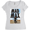 funny  mad max and dog, ideal gift or birthday present Women's Triblend Scoop T-shirt