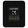 sagittarius christmas ugly sweater Mousepad