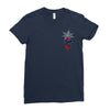 Spiderman Pocket Ladies Fitted T-Shirt