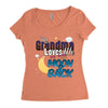 grandma moon&amp;back Women's Triblend Scoop T-shirt