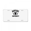 bovine university License Plate