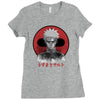 red sun uzumak Ladies Fitted T-Shirt