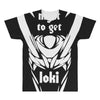 i'm up all night to get loki All Over Men's T-shirt