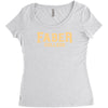 faber Women's Triblend Scoop T-shirt