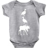 duck duck moose funny Baby Bodysuit