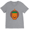 jack o latte V-Neck Tee