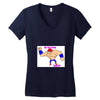 do you even squat? Women's V-Neck T-Shirt