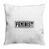 Feminist Throw Pillow