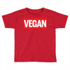 marvel logo parody vegan Toddler T-shirt
