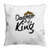 daughter of a king Throw Pillow