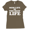 mom life is the best life Ladies Fitted T-Shirt