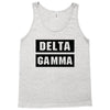 Delta Gamma Black Tank Top
