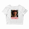 Dustin from Stranger Things Crop Top