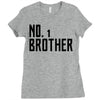 number one brother Ladies Fitted T-Shirt
