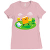 no jacket required Ladies Fitted T-Shirt