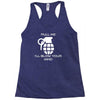 pull me, i'll blow your mind Racerback Tank