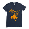 midnight oil Ladies Fitted T-Shirt