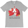 lung cancer awaneress T-Shirt