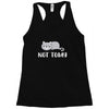 Cat Says Not Today Racerback Tank