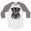 demon wolf 3/4 Sleeve Shirt