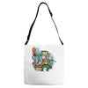 metal gear rick Adjustable Strap Totes