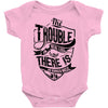 danger music Baby Onesie