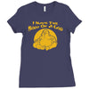 i have the body of a god Ladies Fitted T-Shirt
