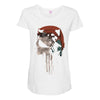 punished by the law Maternity Scoop Neck T-shirt