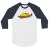 fistful of cream 3/4 Sleeve Shirt