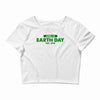 earth day shirt Crop Top