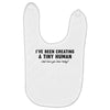 i've been creating a tiny human Baby Bibs