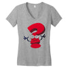 anime funny Women's V-Neck T-Shirt
