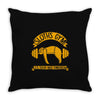 sloths gym   train hard tomorrow Throw Pillow