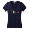 hungry shinigami Women's V-Neck T-Shirt